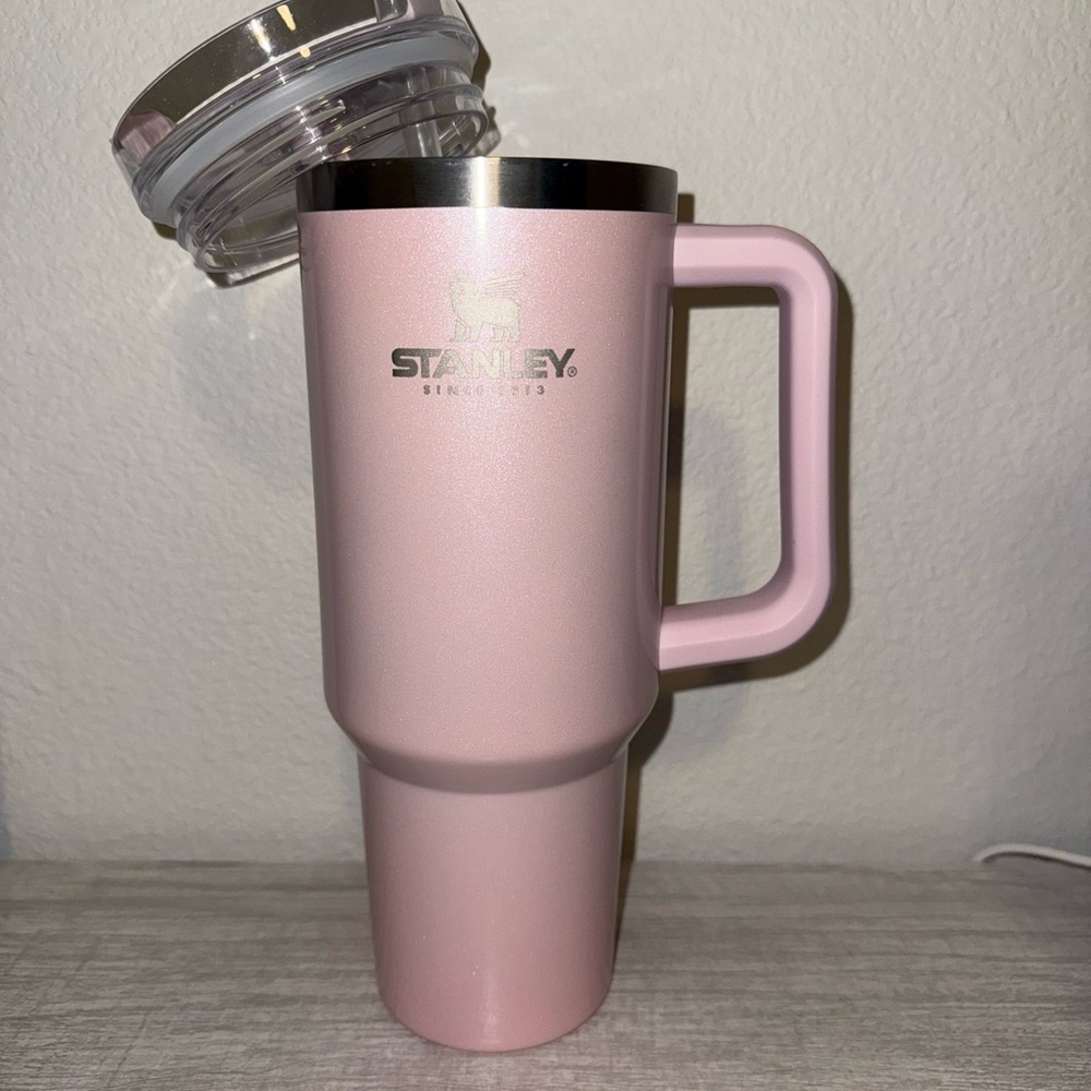 Stanley Pink Tumbler with Handle